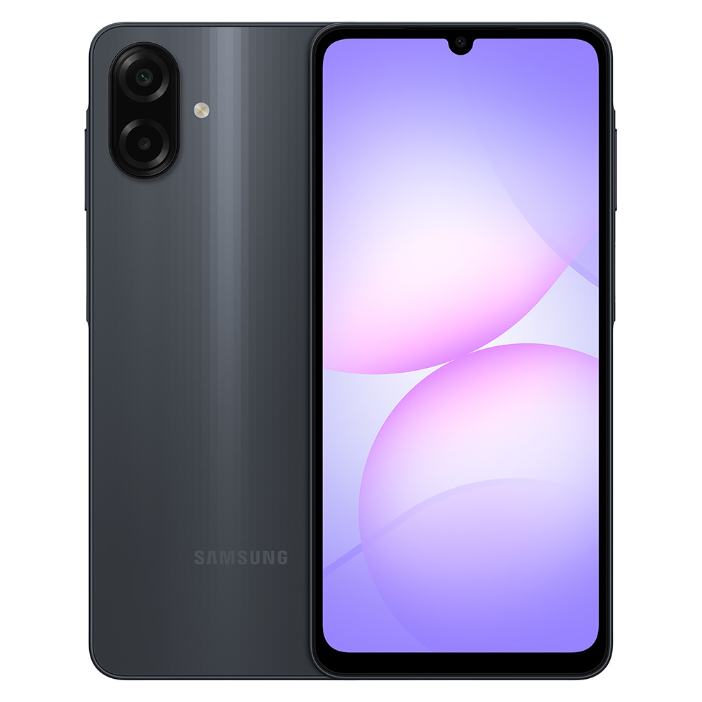 Смартфон Samsung Galaxy A07 128GB, Black (SM-A075FZKHSKZ)