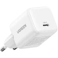 Зарядное устройство на 1C, 20W, QC4.0/PD3.0, Gan X, белый, X512 (55554) UGREEN