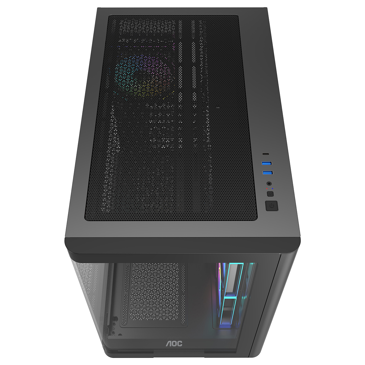 Корпус AOC CG455B 4F, Черный (AOC-CG455-BF4V1R0W2-G)