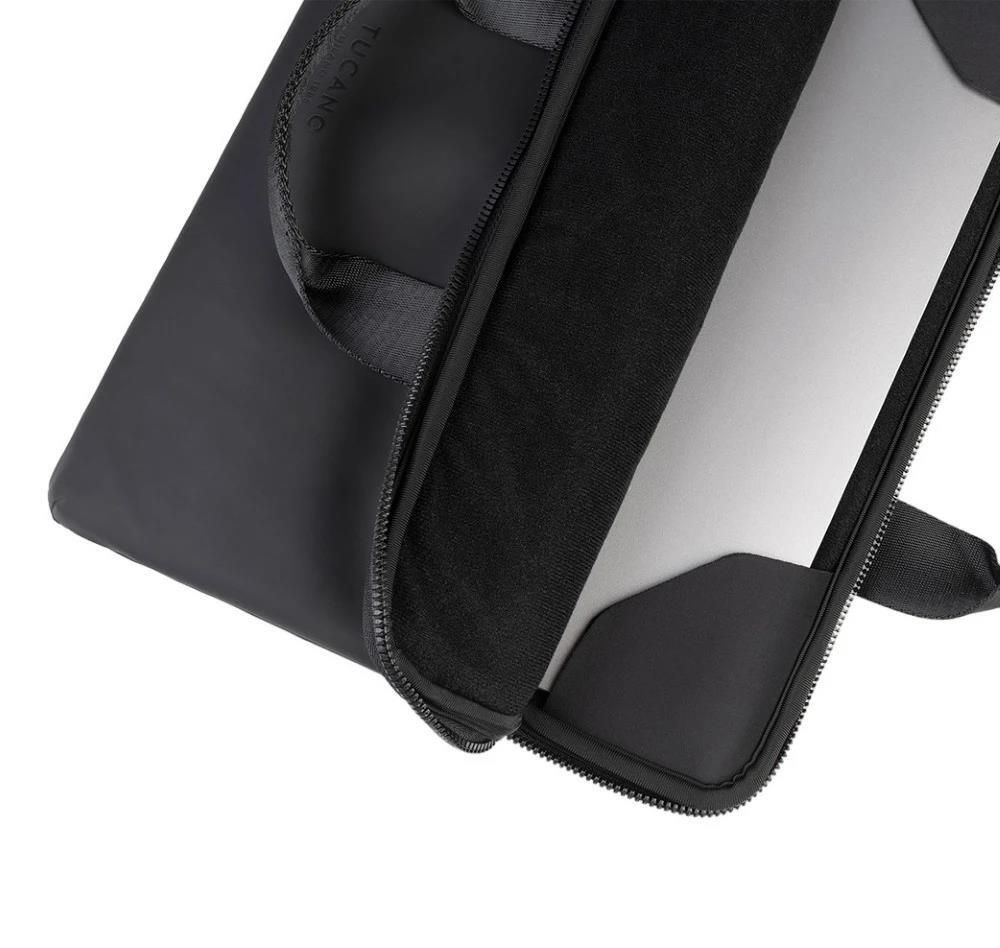 Сумка для ноутбука Tucano Gommo Super Slim Bag 14, Black (BSGOM1314-BK)