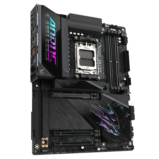 Материнская плата Gigabyte X870E Aorus Pro X3D (X870E A PRO X)