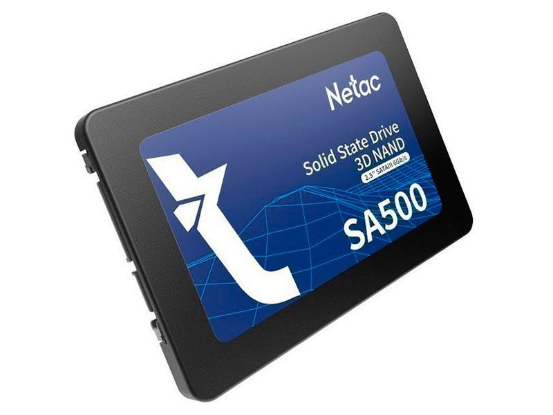  Твердотельный накопитель SSD 1Tb, SATA, Netac SA500 (NT01SA500-1T0-S3X)