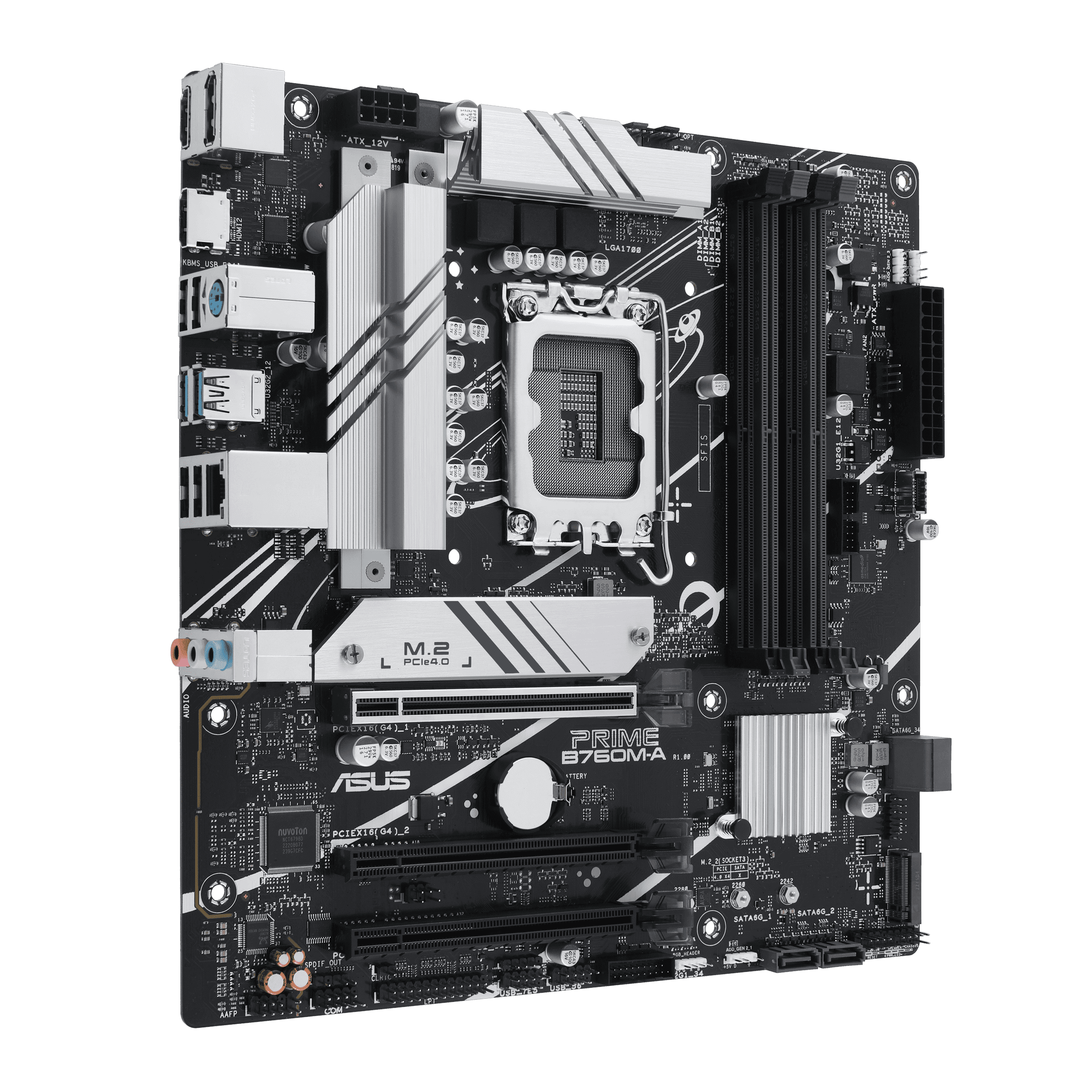  Материнская плата ASUS Prime B760M-A-CSM (90MB1EK0-M0EAYC/90MB1EK0-M1EAYC)