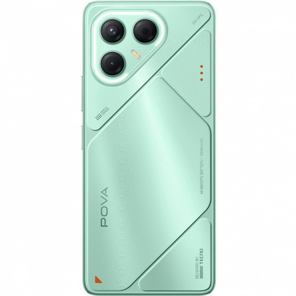 Смартфон Tecno Pova 7 5G, 8/128GB, Oasis Green (LJ7 OASIS GREEN 8/128GB)
