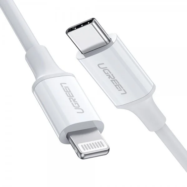 Кабель UGREEN USB C - Lightning(m) 8-pin, 1m US304 (60759)