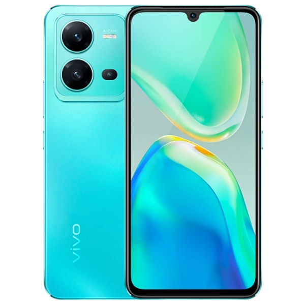 Смартфон vivo V25, 8/256GB, Aquamarine Blue (V2202 МОРСКАЯ ВОЛНА/ТЕҢІЗ ТОЛҚЫНЫ)