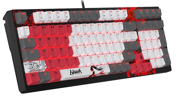 Клавиатура A4tech Fstyler FX60H-Neon-LED  (S98-Naraka)