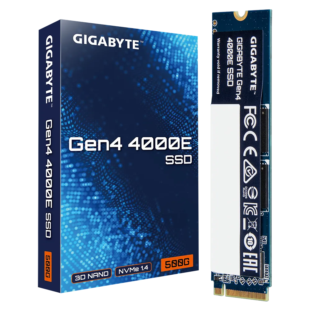 Твердотельный накопитель Gigabyte Gen4 4000E SSD (G440E500G)