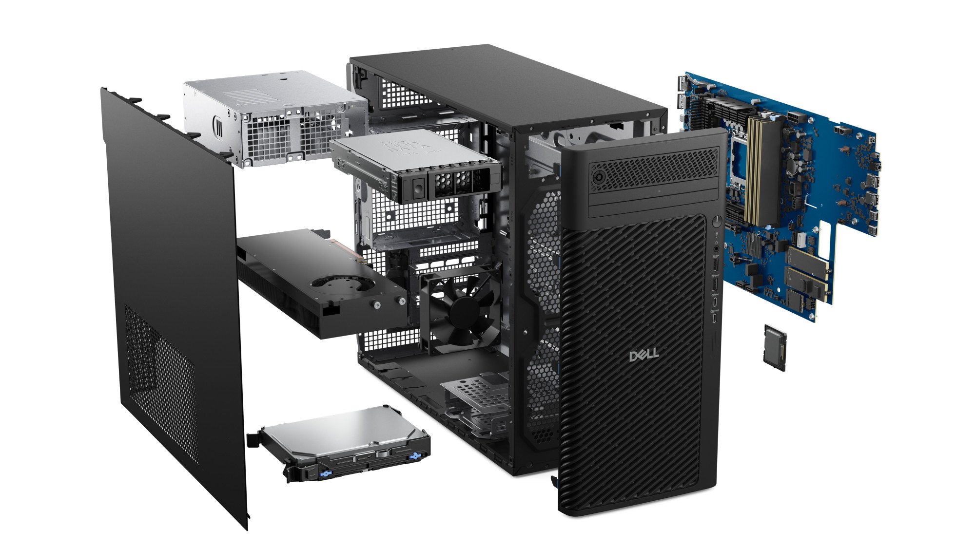 Рабочая станция Dell Pro Max Tower T2 FCT2250 (210-BPSN_BTO107_FCT2250_EMEA)