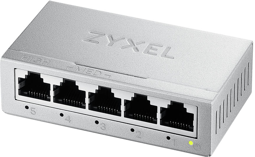 Коммутатор Zyxel GS-105B v5 (GS-105BV5-EU0101F) Коммутатор Zyxel GS-105B v5 (GS-105BV5-EU0101F)