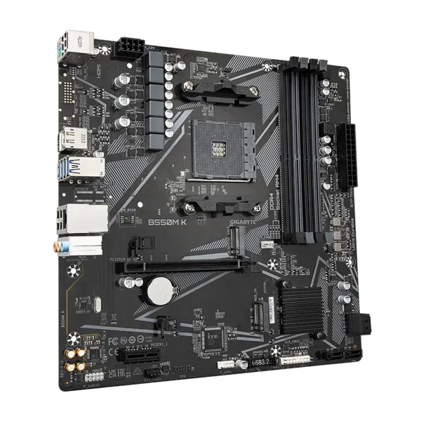 Материнская плата Gigabyte B550M K (B550M K 1.0/B550M K 1.1)