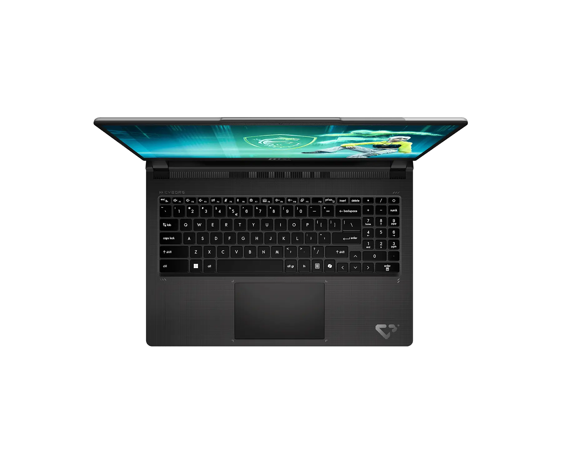Ноутбук MSI Cyborg 15 C2WE-060XKZ 15,6", Platinum Gray (Cyborg 15 C2WE-060XKZ)