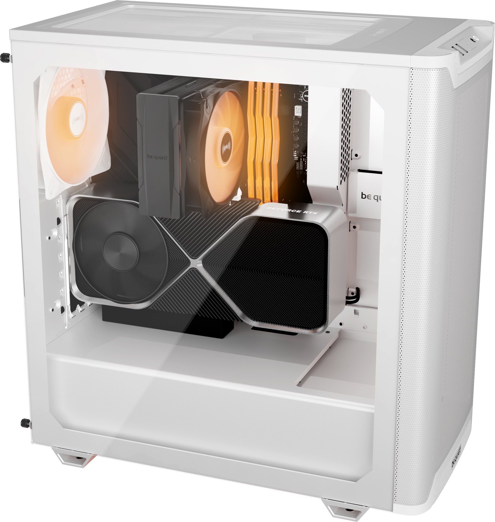 Компьютерный корпус Bequiet! Pure Base 501 LX White (BGW79)