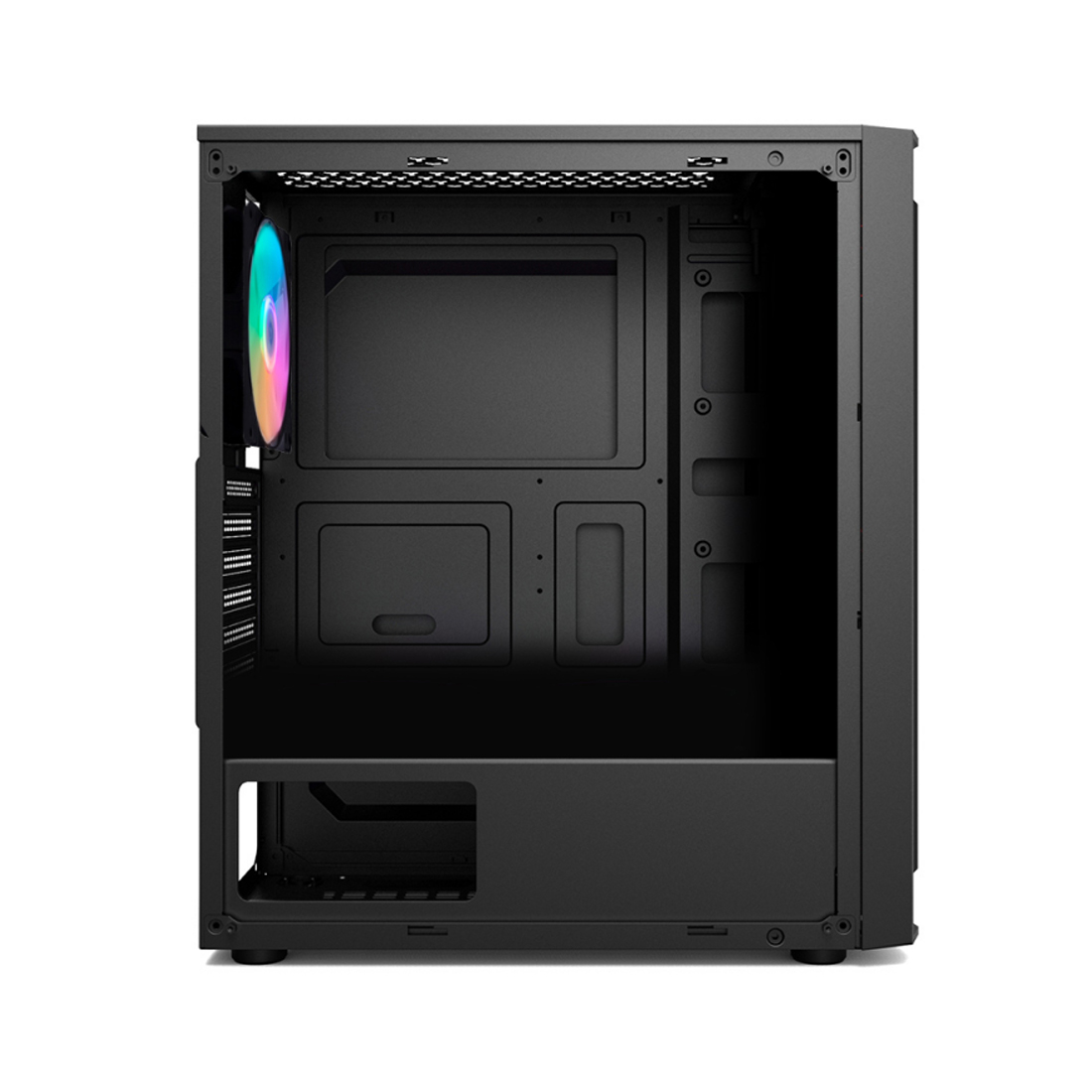 Компьютерный корпус 1STPLAYER RAINBOW RB-4 BK без Б/П (RB-4-BK-1F5M)