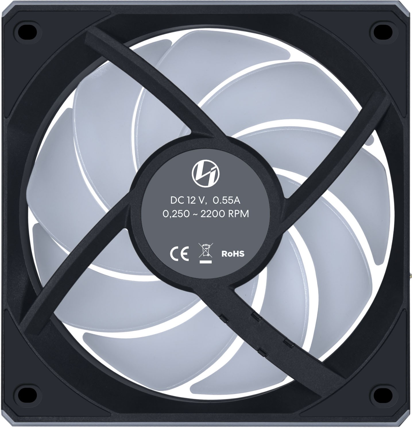 Вентилятор для корпуса Lian Li Uni Fan CL120 Wireless Black (G99.12CL1W1B.00)