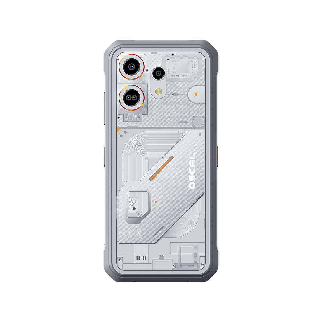Смартфон OSCAL Marine 3 Rugged Phone 8/256GB - Grey  (Marine 3/8/256/Grey)