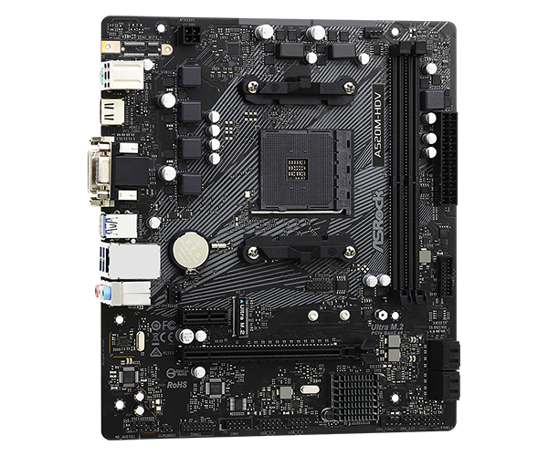 Материнская плата ASRock A520M-HDV (90-MXBE50-A0UAYZ)