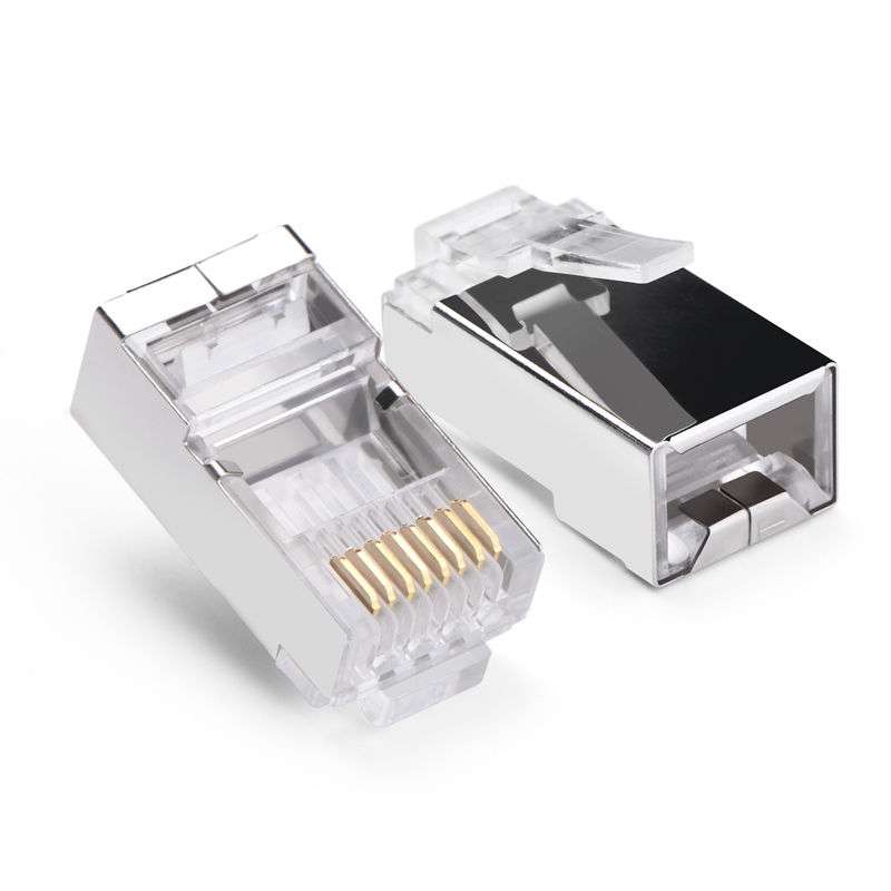 Коннектор UGREEN RJ-45 (FTP) CAT 6, 100шт., NW111 (50248) 