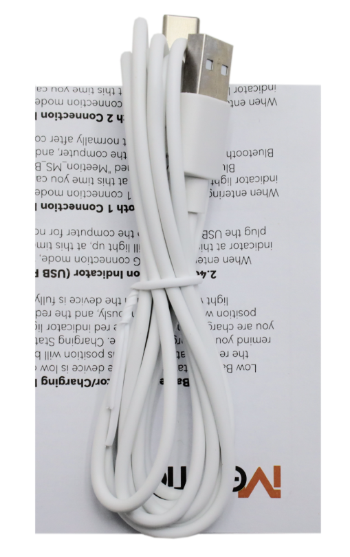 Мышь Meetion BTM008 - White+Gray (MT-BTM008 White Grey) (MT-BTM008/White Grey)