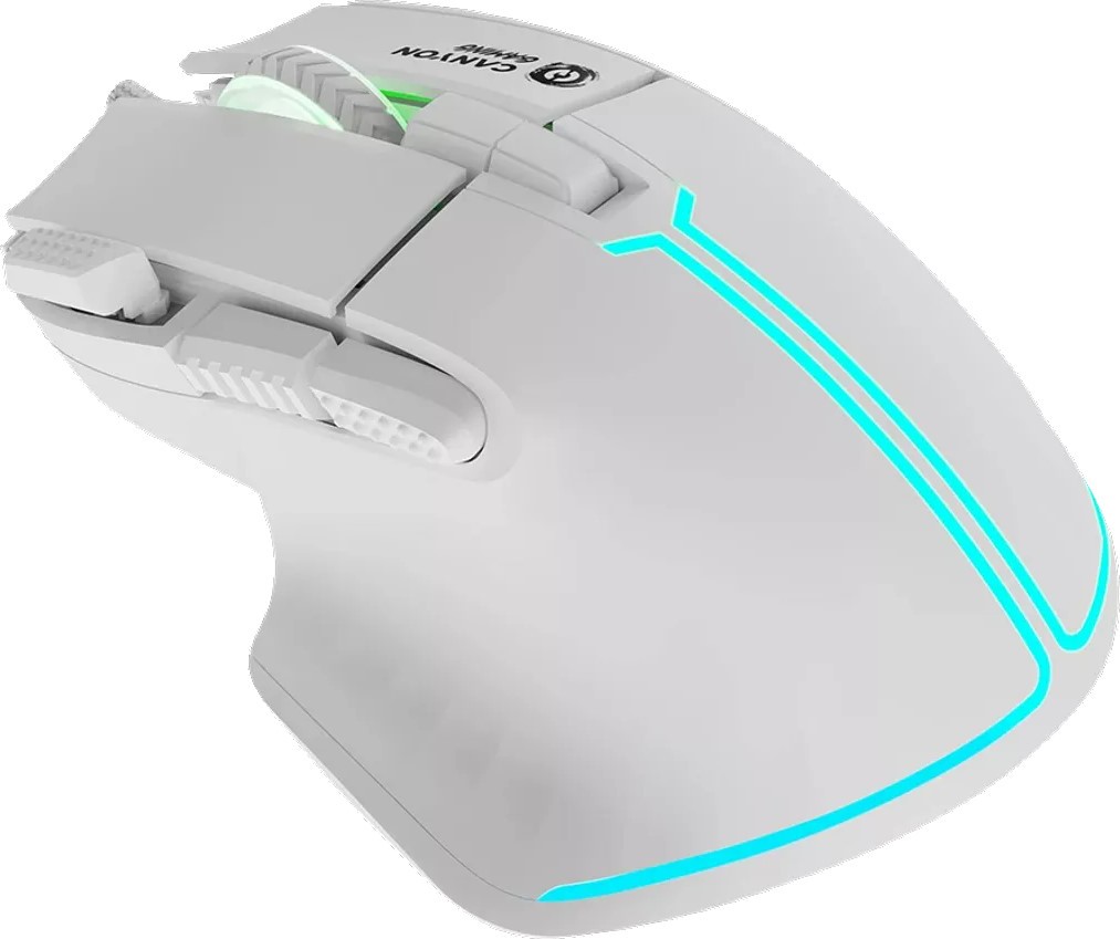 Мышь CANYON Fortnax GM-636 White (CND-SGM636W)