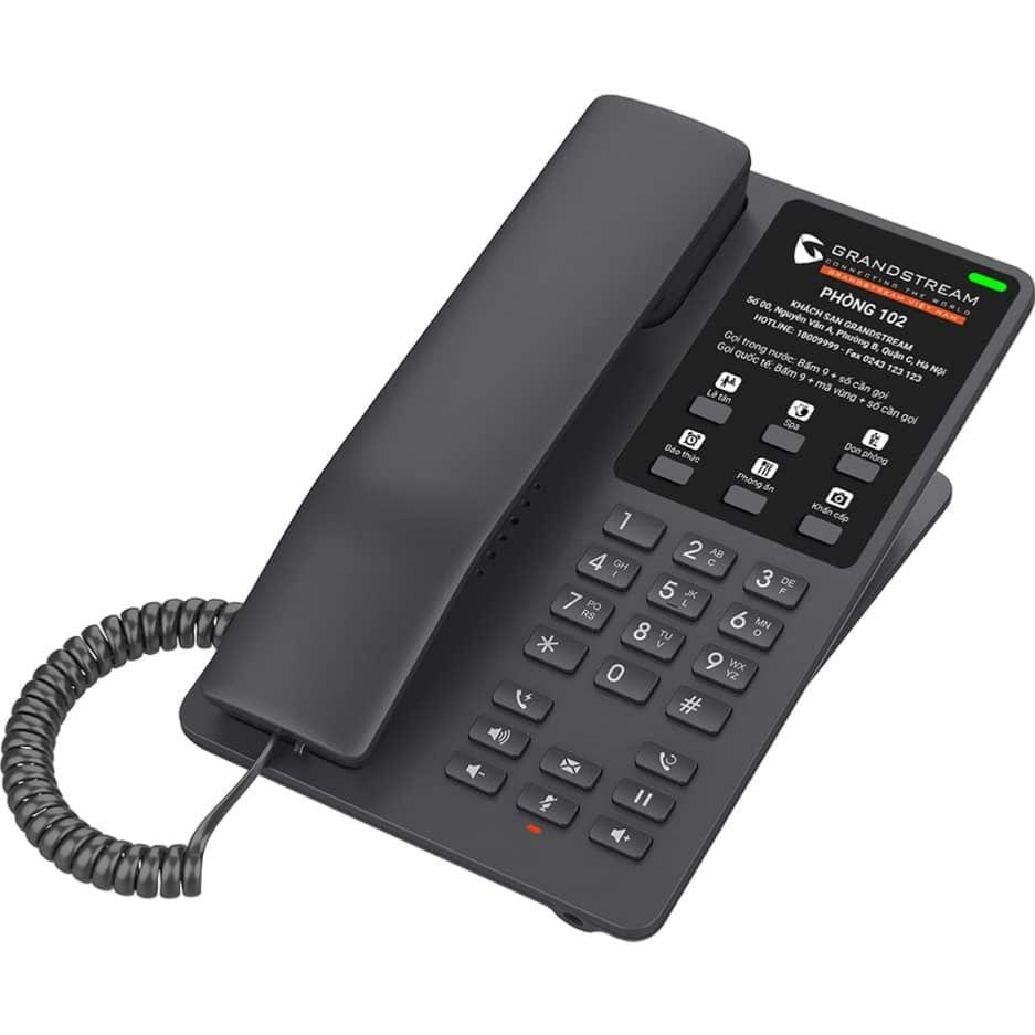 IP-телефон Grandstream GHP621, Black Compact Hotel IP Phones (GHP621)