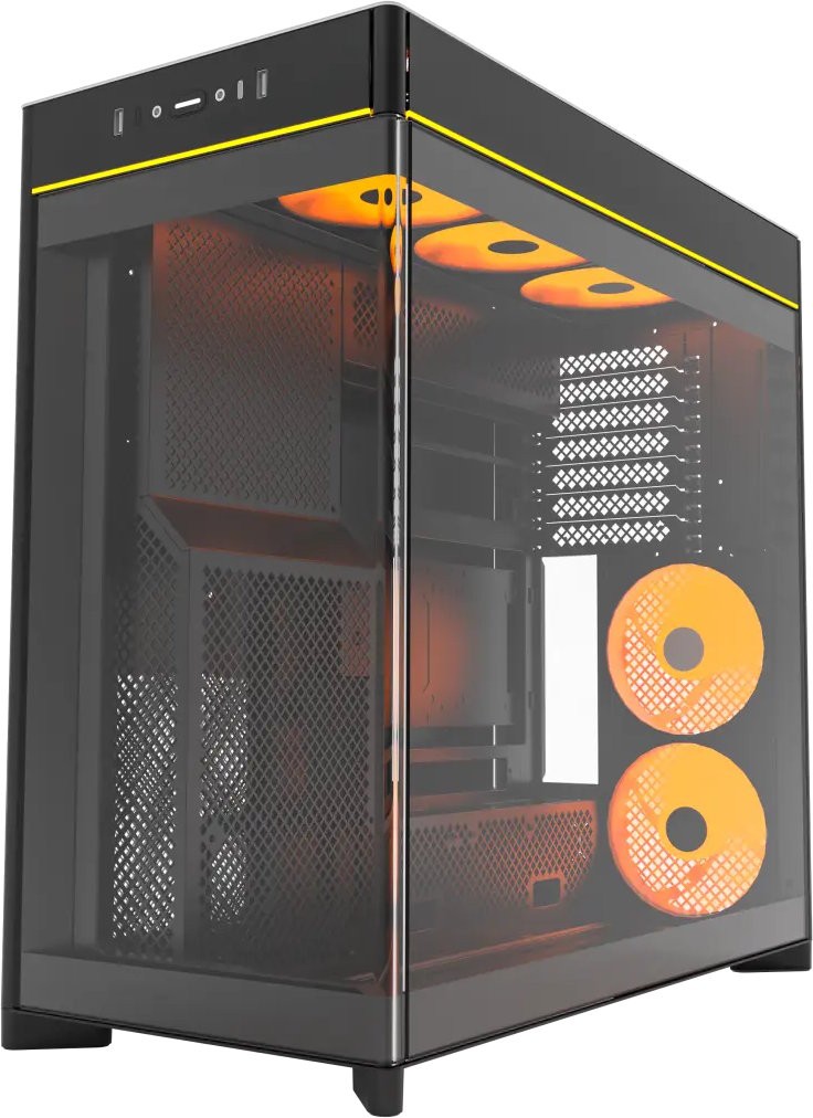 Корпус Montech HS02 PRO, Черный (HS02 PRO (B))