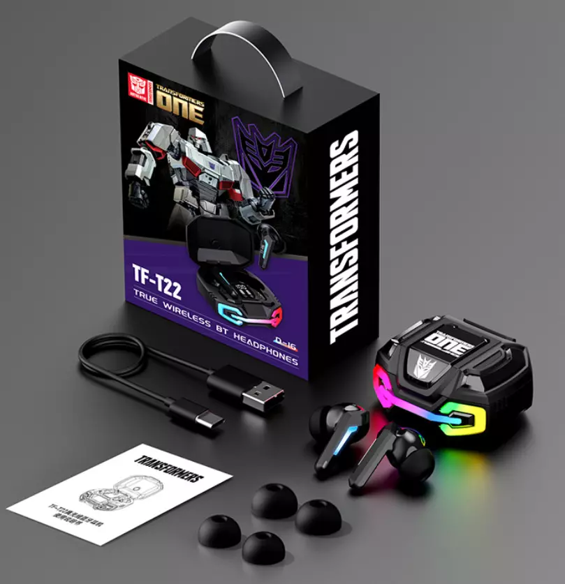 Наушники беспроводные TWS Transformers TF-T22, Black (TF-T22_Black)