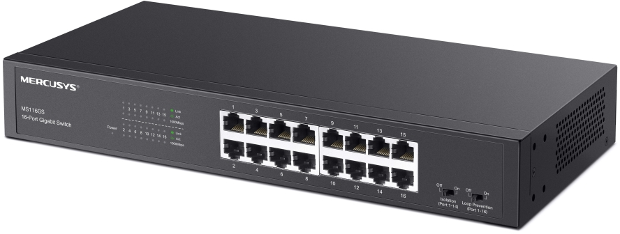 Коммутатор Mercusys MS116GS (MS116GS(UN))
