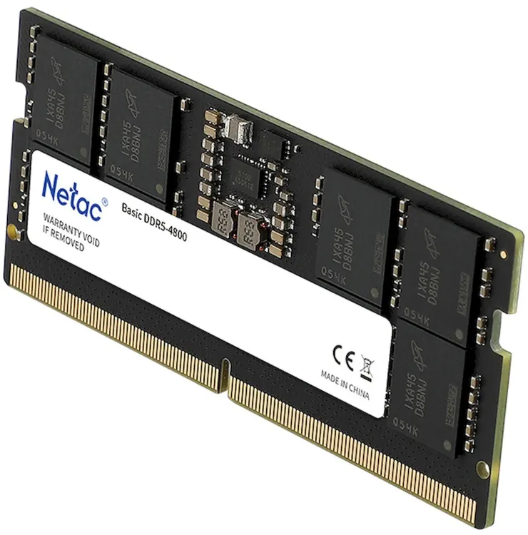 Оперативная память Netac Basic DDR5 8ГБ 4800МГц (NTBSD5N48SP-08)