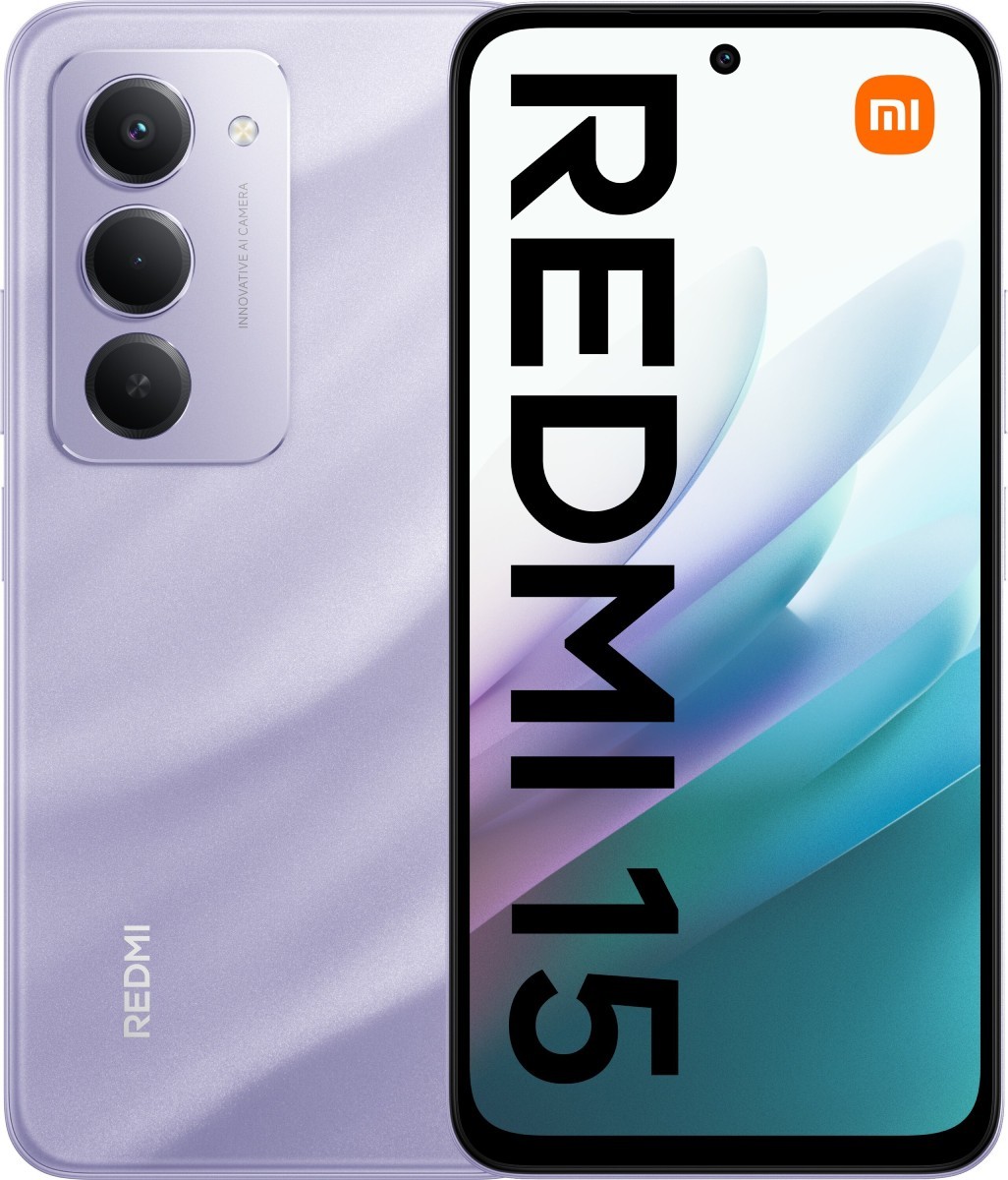 Смартфон Xiaomi Redmi 15 6/128GB, Sandy Purple (Redmi 15/6/128GB/Sandy Purple)