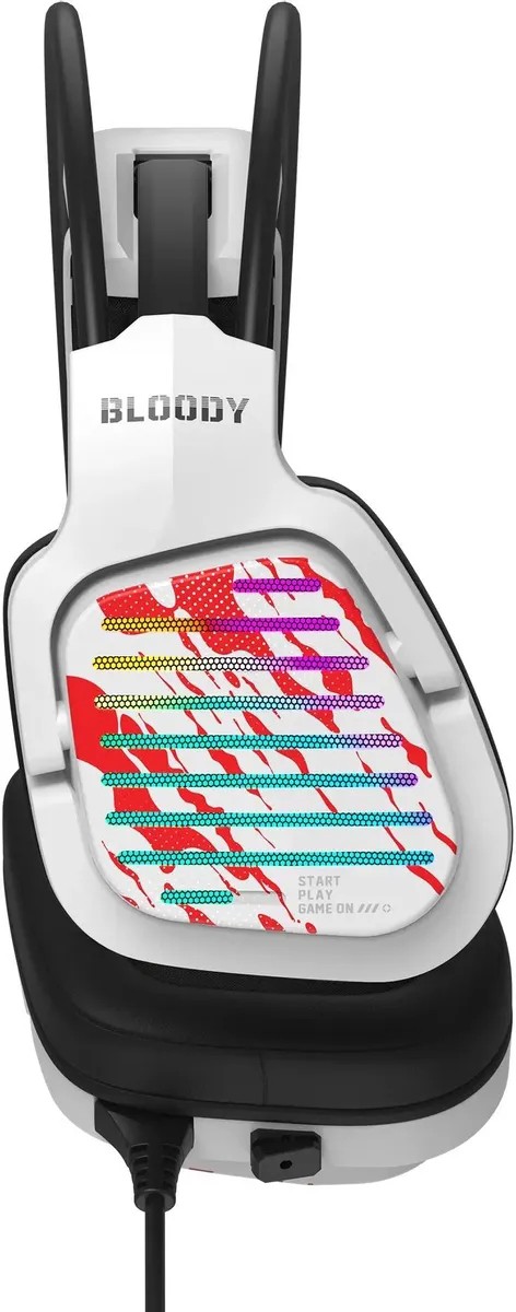 Наушники игровые Bloody G565 Energy White (G565 Energy White)