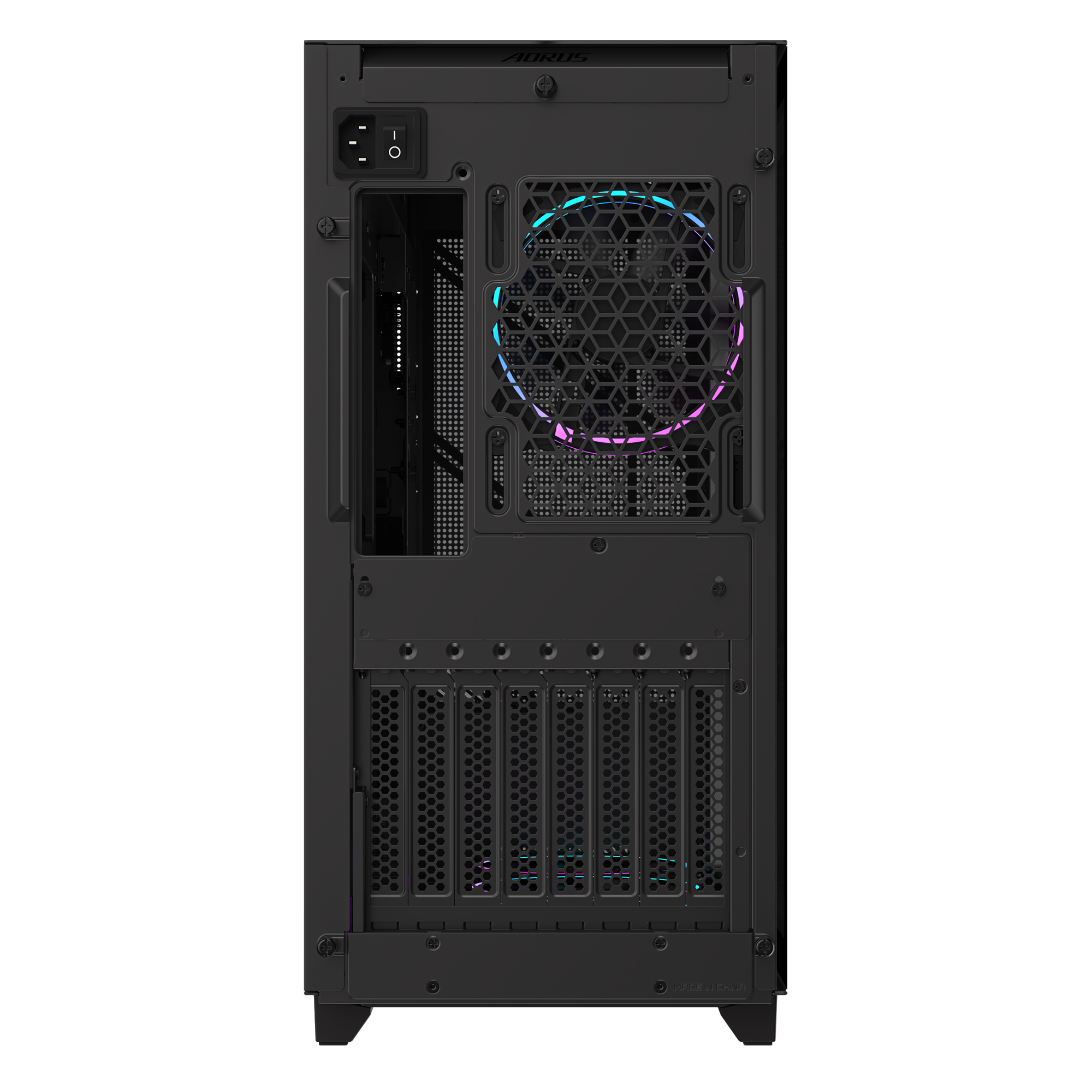 Компьютерный корпус Gigabyte AORUS C400 Glass GB-AC400G без Б/П (GB-AC400G)