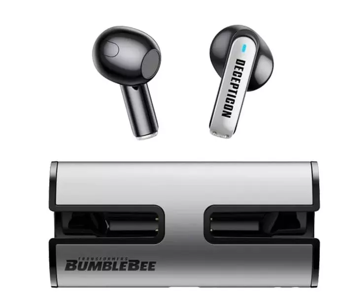 Наушники беспроводные TWS Transformers TF-T02, Silver (TF-T02_Silver)
