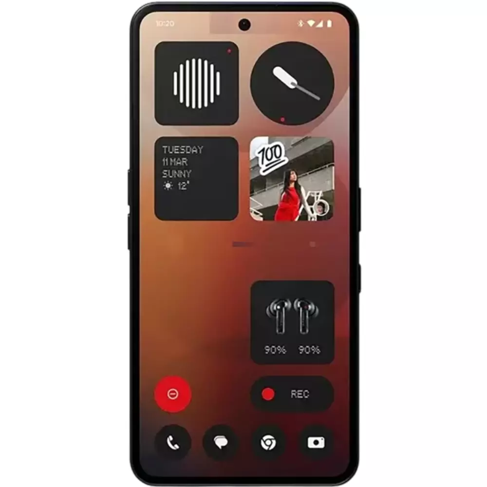 Смартфон Nothing Phone (3a) 8/128GB - Black (3a/8/128GB/Black)