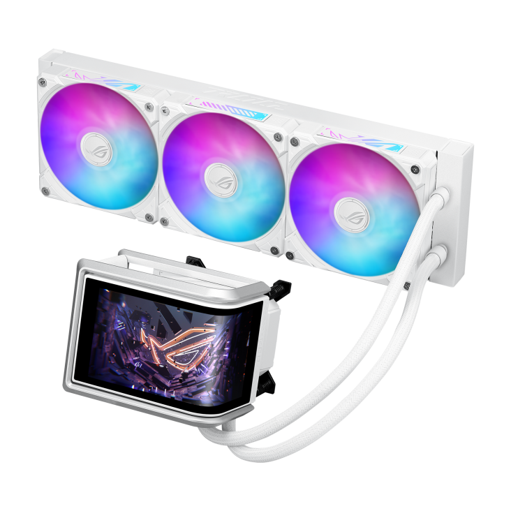 Водяное охлаждение CPU Asus ROG Ryuo IV 360 ARGB White Edition (ROG RYUO IV 360 ARGB WHT)