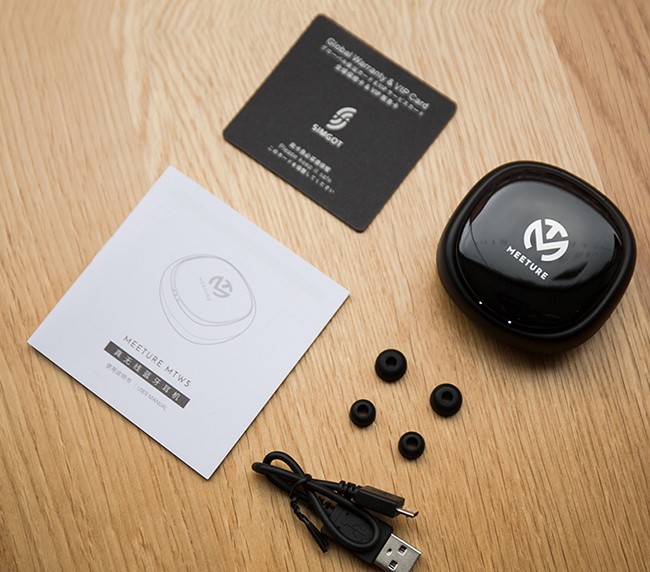 Bluetooth гарнитура Simgot MTW5, Black (MTW5)