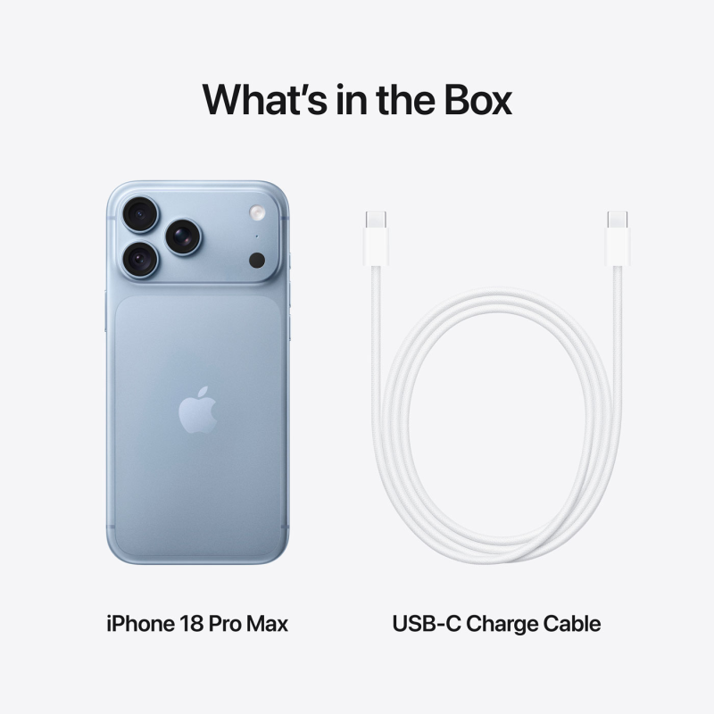 Смартфон Apple iPhone 18 Pro Max 512GB Glacier  Model A3717 (MJXW4AF/A)