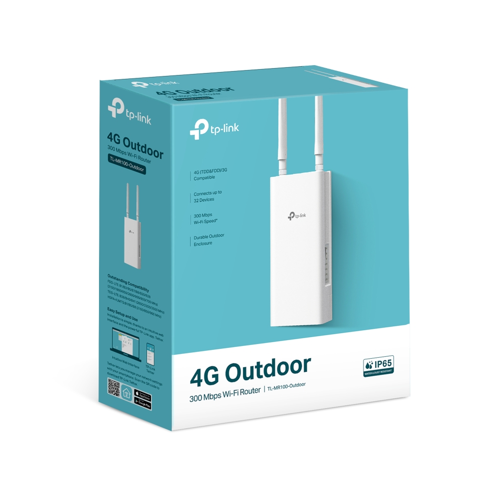 Маршрутизатор 4G LTE TP-Link TL-MR100-Outdoor (TL-MR100-Outdoor(EU))