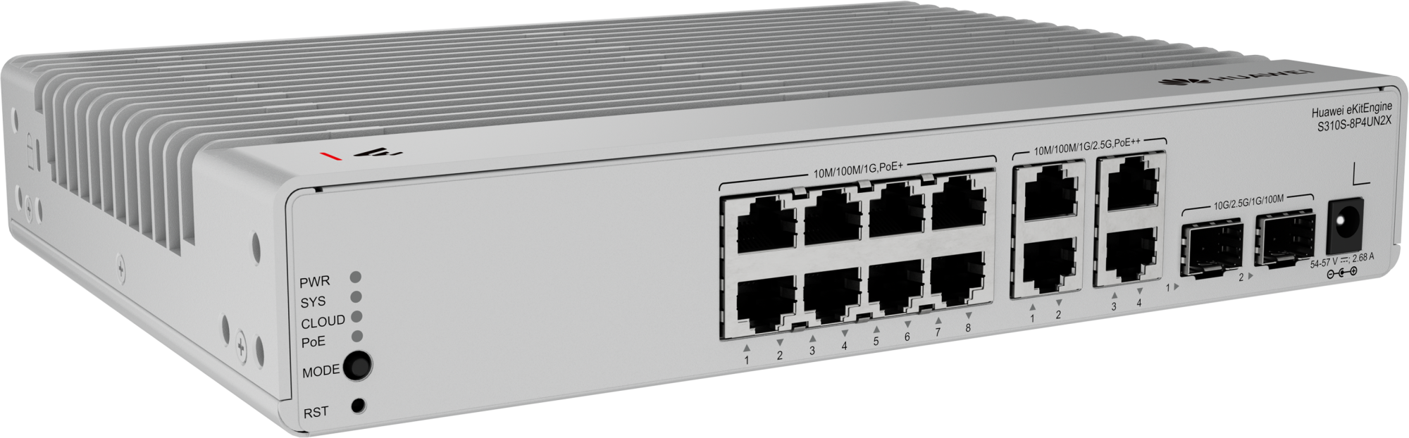 Коммутатор Huawei S310S-8P4UN2X PoE ()