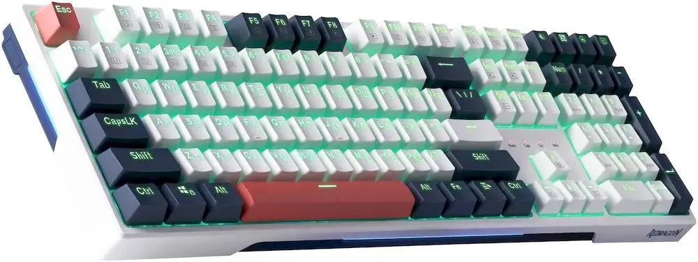 Клавиатура игровая механическая Redragon Whisper белый (71964)
