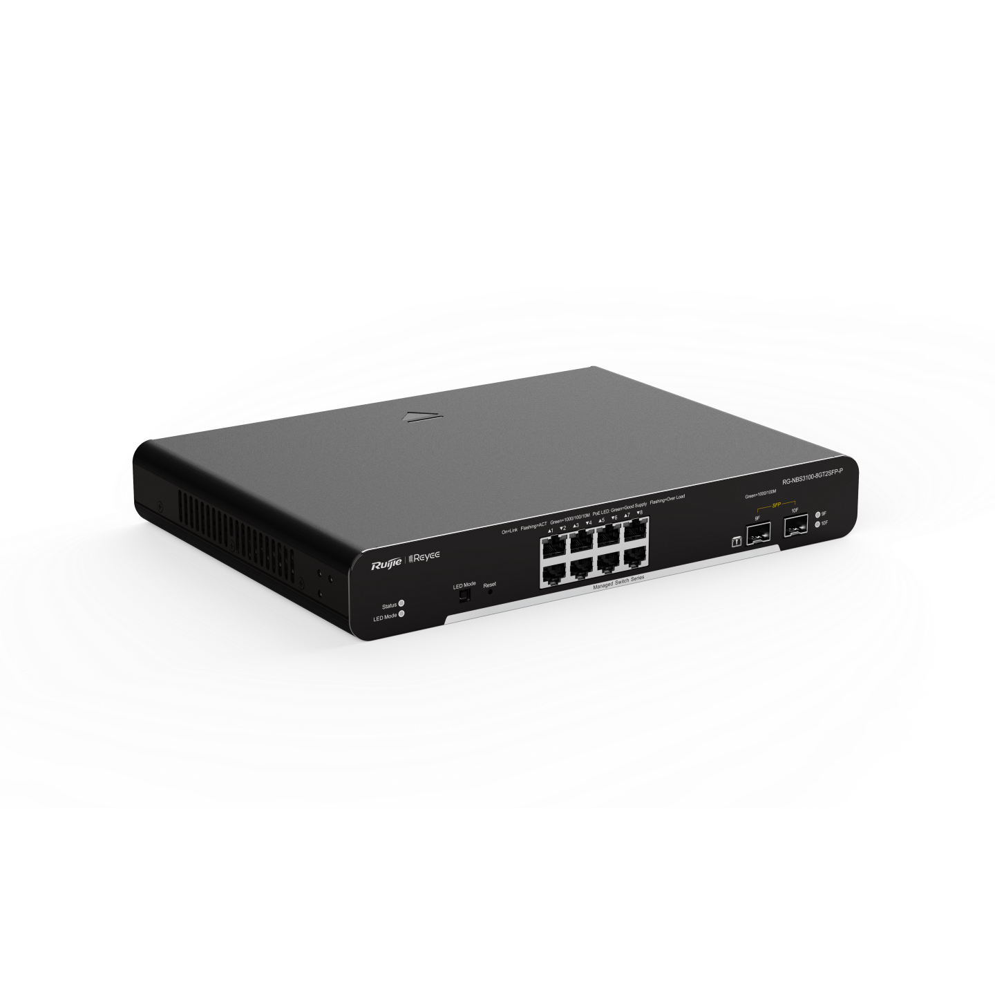 Коммутатор Ruijie Reyee RG-NBS3100-8GT2SFP-P (RG-NBS3100-8GT2SFP-P)