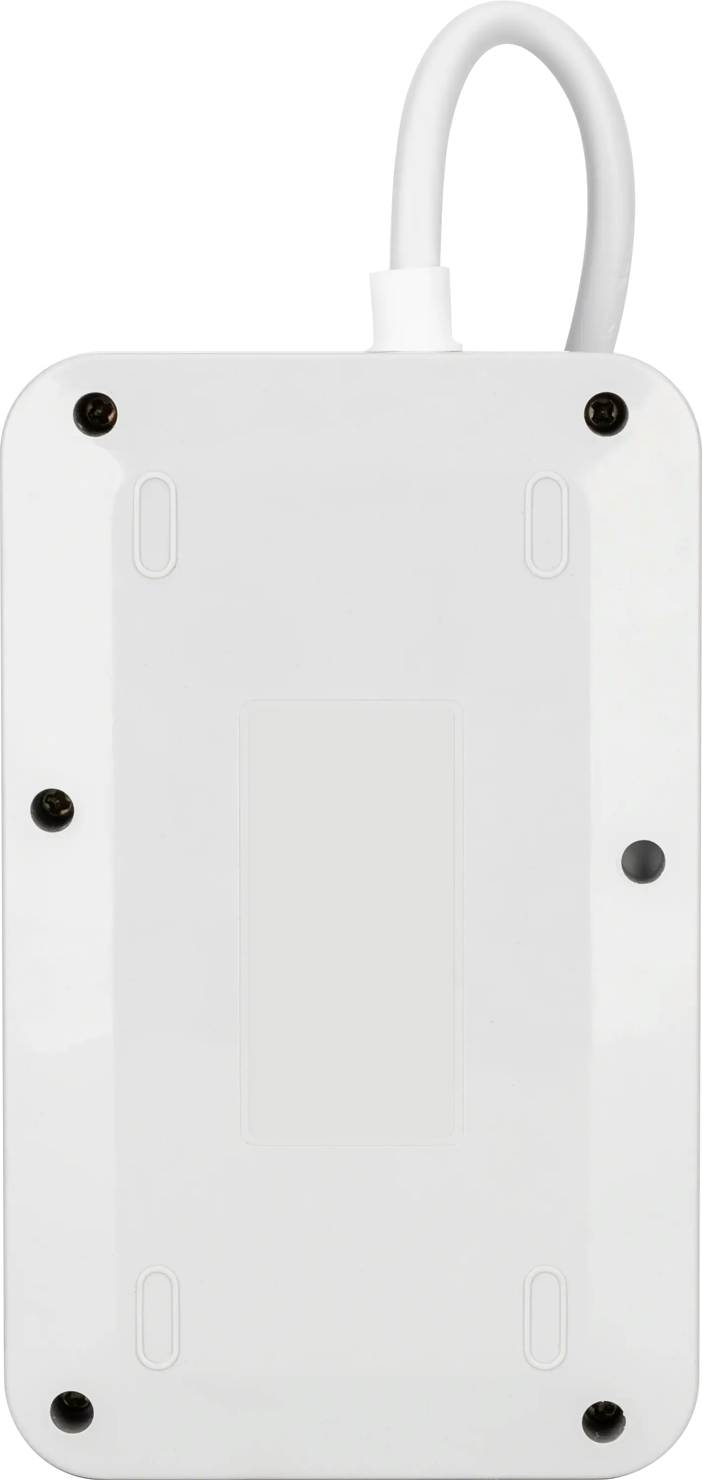 Удлинитель Defender без заземления R230 2 м, 4 розетки, 2xUSB, черный (99294)