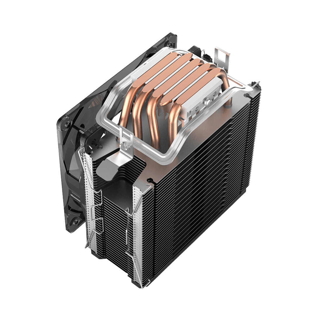 Кулер GameMax Gamma 500 Rainbow, S775/115X/AM3/AM4, 187W, 12cm, 4pin, Al+Cu, 1000-1800rpm, 51.18CFM (GAMMA 500 RAINBOW)