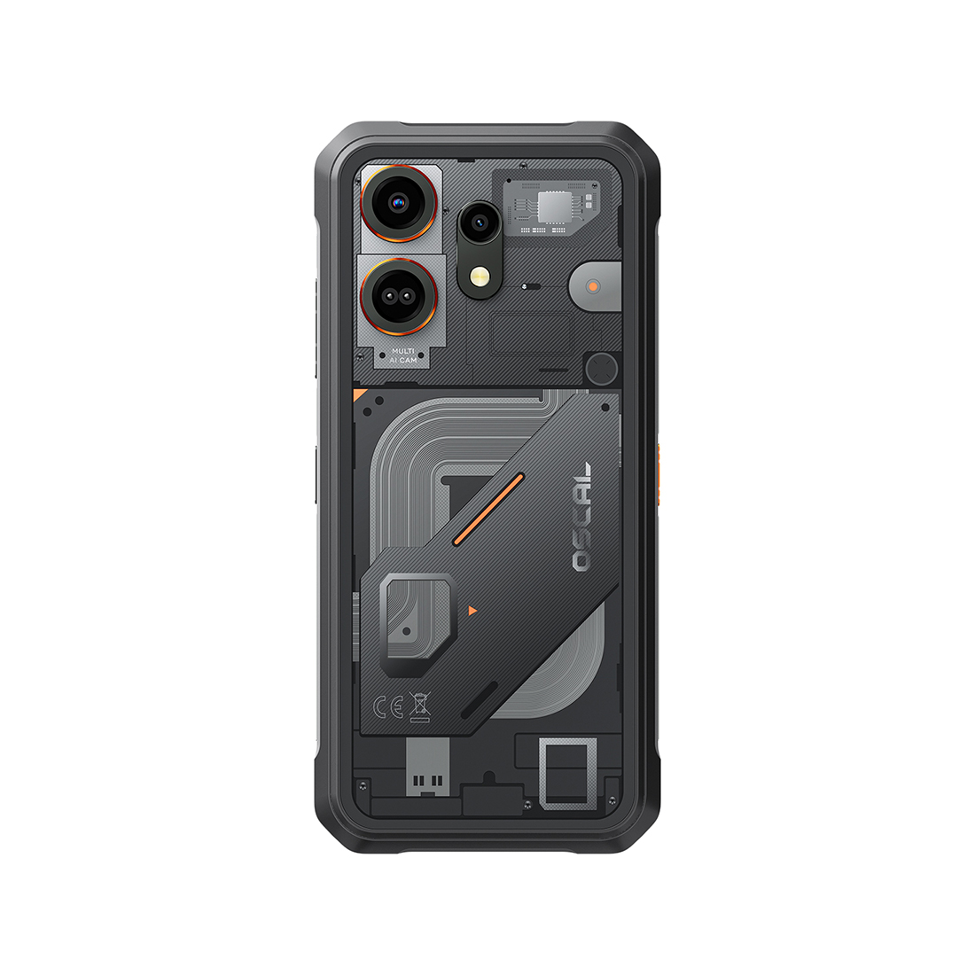 Смартфон OSCAL Marine 3 Rugged Phone 8/128GB, Black (Marine 3/8/128GB/Black)