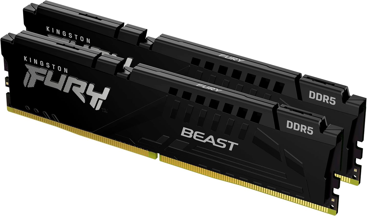 Комплект модулей памяти DIMM Kingston Fury Beast DDR5 64 GB kit (2x32GB)  (KF560C36BBEK2-64)