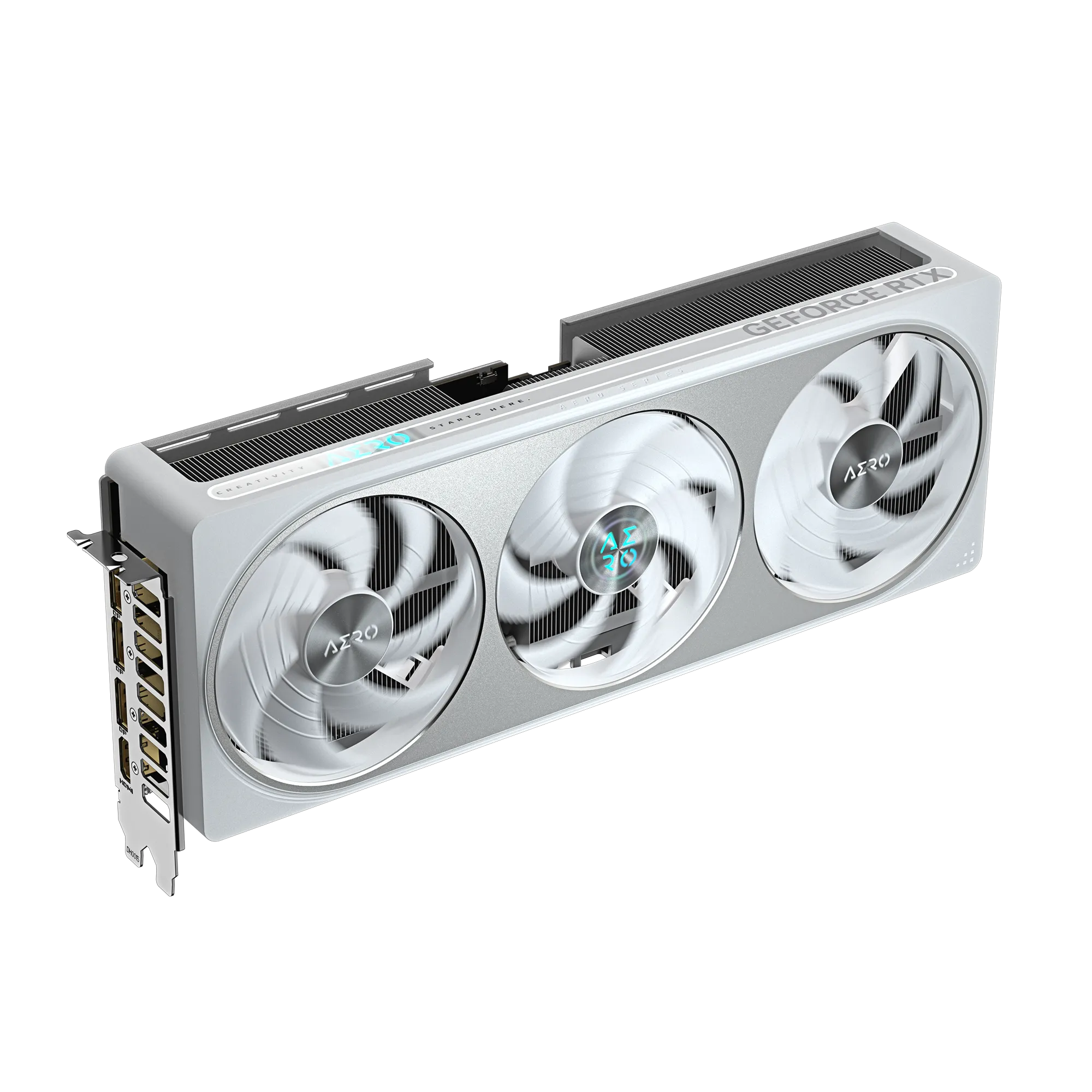 Видеокарта Gigabyte GeForce RTX 5070 AERO OC 12G (GV-N5070AERO OC-12GD)