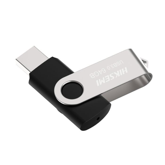 USB флеш-накопитель 64GB HikSemi, USB 3.0, black (HS-USB-M200S 64G U3)