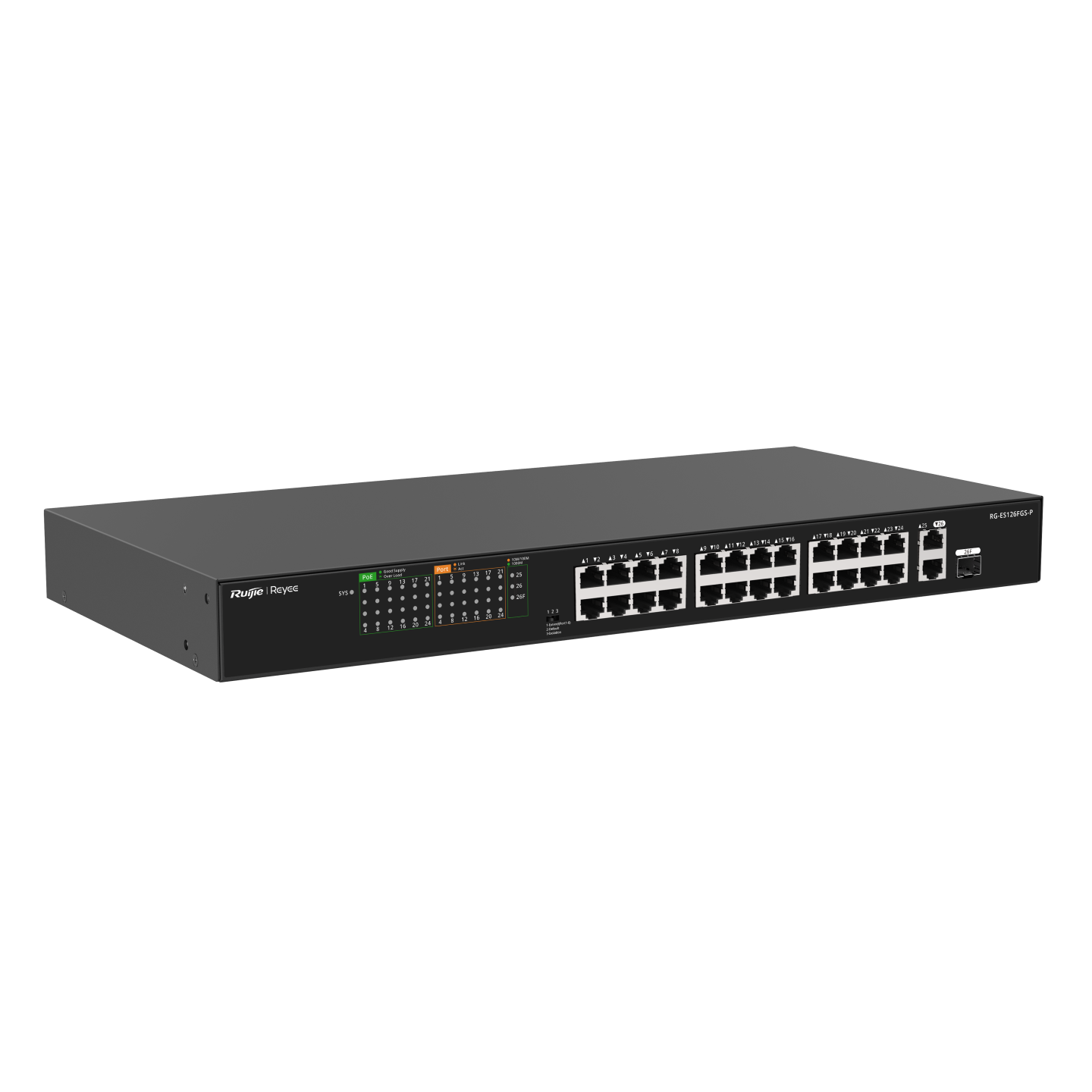 Коммутатор Ruijie Reyee RG-ES126FGS-P (RG-ES126FGS-P)