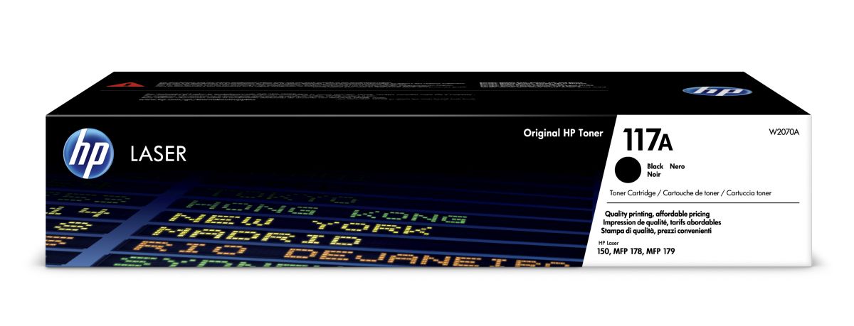 Тонер-картридж 117A Black Original Laser для Color LaserJet 150/78/179  (W2070A)