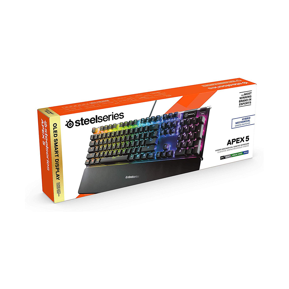 Клавиатура Steelseries Apex 5 US (64532)